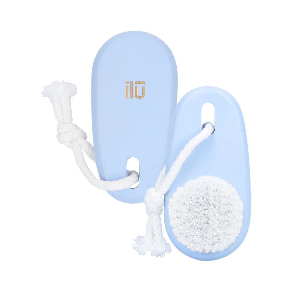 ilū Skin Care BambooM! Face True Blue Breeze  - spazzola per il viso
