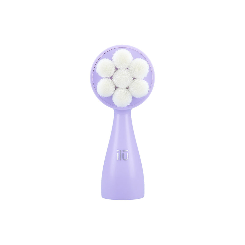 ilū Skin Care Face Brush Purple - spazzola viso in silicone
