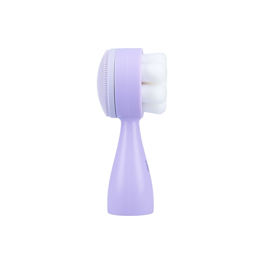 ilū Skin Care Face Brush Purple - spazzola viso in silicone