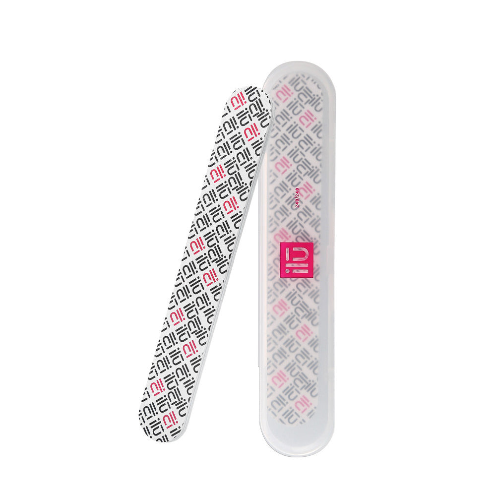 ilū Nail File Medium Pocked Grid 240/240 - kit di lime