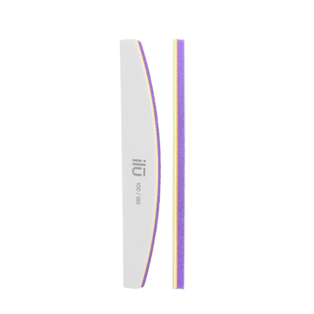 ilū Nail File & Buffer 2in1 Bridge Purple 100/180 - lima e buffer 2in1