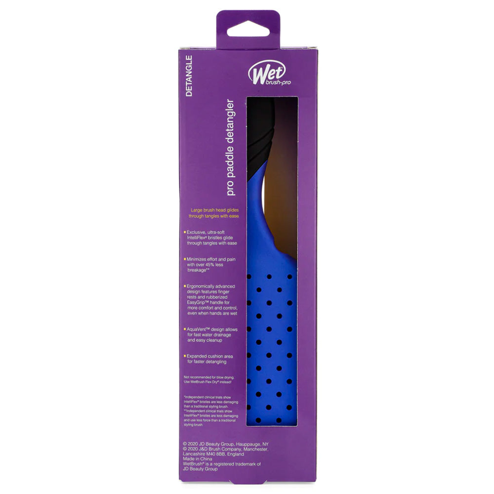 WetBrush Pro Paddle Detangler Royal Blue