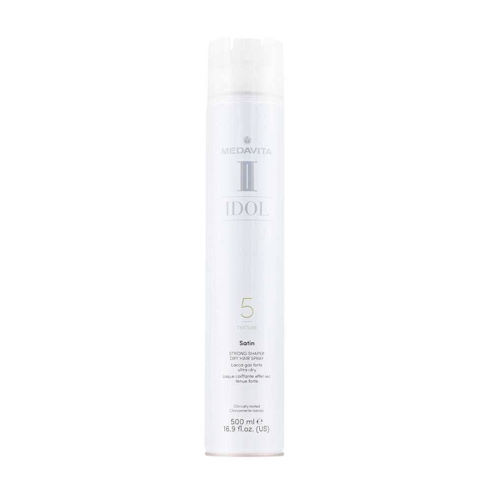 Medavita Satin Strong Shaper Dry Hair Spray 5 500ml - lacca ultra-dry