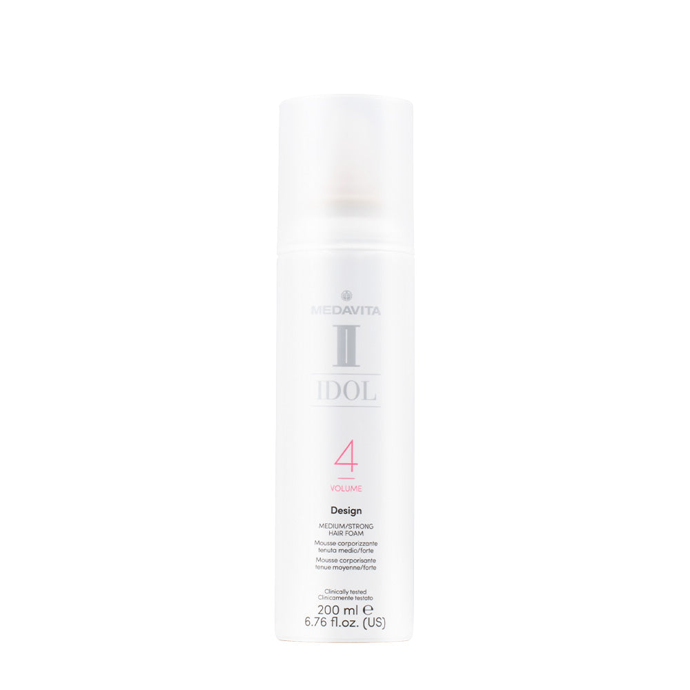 Medavita Idol Volume Design Medium/Strong Hair Foam 200ml - mousse corporizzante