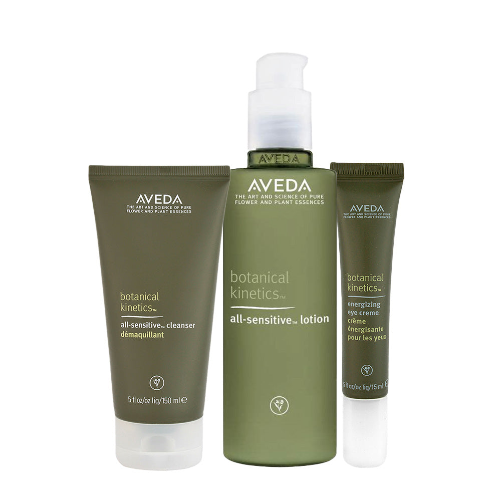 Aveda Botanical Kinetics All Sensitive Cleanser 150ml Lotion150ml Eye Creme 15ml