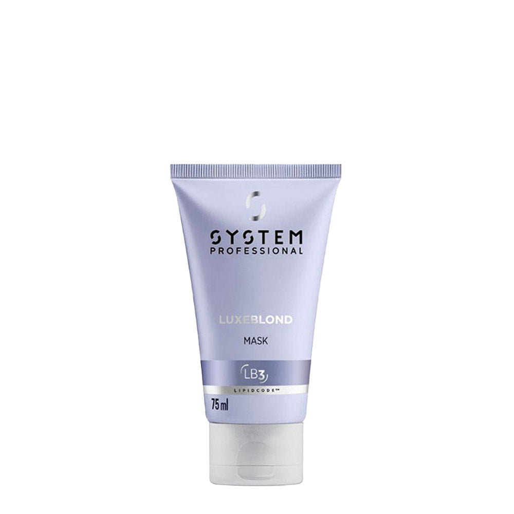 System Professional LuxeBlond Mask 75ml - maschera capelli biondi