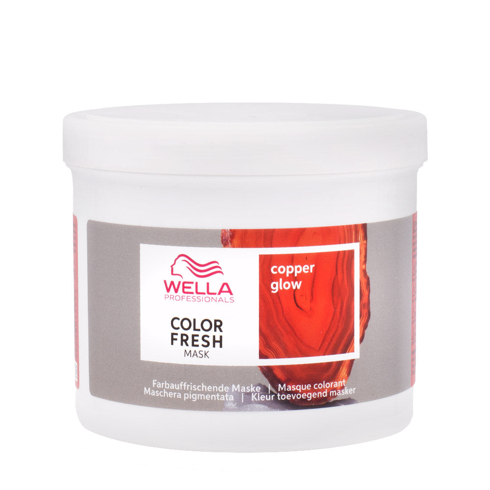 Wella Color Fresh Copper Glow 500 ml - maschera colorata