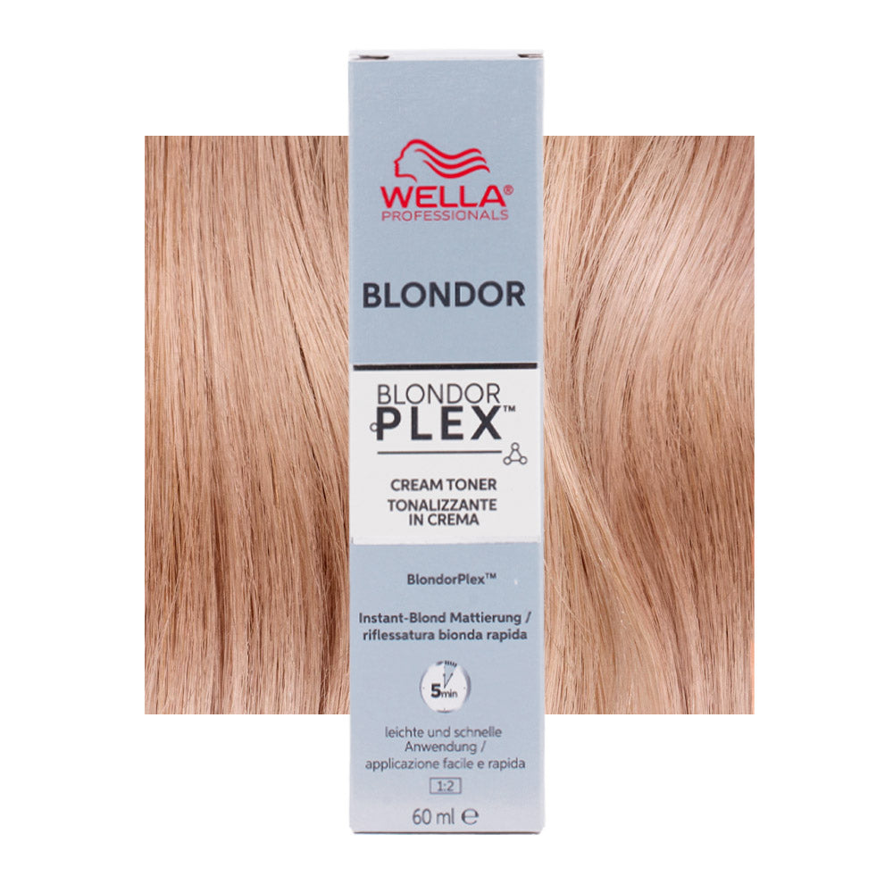 Wella Blondor Plex Cream Toner Sienna Beige /96 60ml - tonalizzante in crema