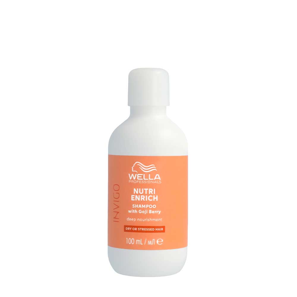 Wella Invigo Nutri Enrich Deep Nourishing Shampoo 100ml - shampoo nutriente