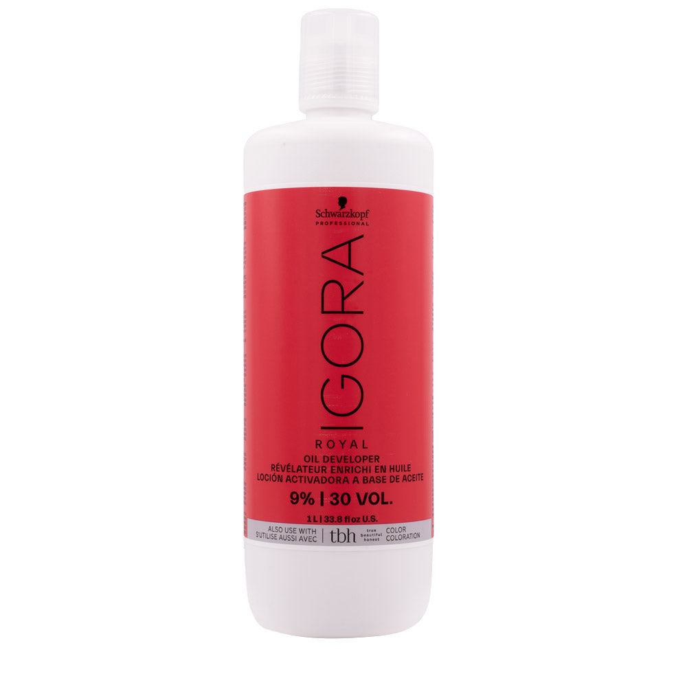 Schwarzkopf Igora Royal Oil Developer 9% 30 Vol. 1L - ossigeno in olio