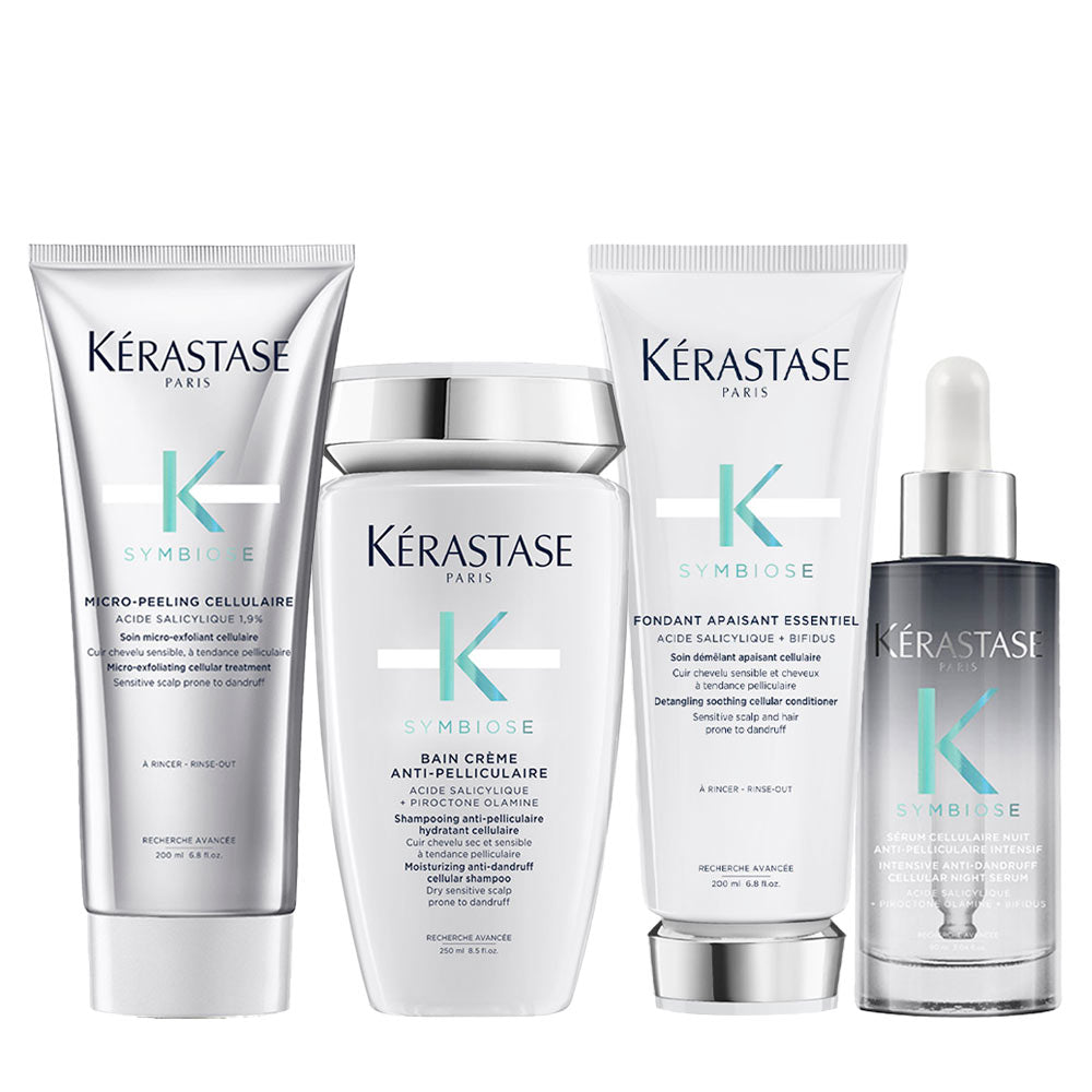 Kerastase Symbiose Micro-Peeling Cellulaire 200ml Bain Crème 250ml Fondant 200ml