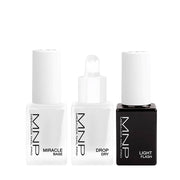 Mesauda MNP Nail Care Miracle Base 307 10ml Top Coat 309 10ml Drop Dry 305 10ml