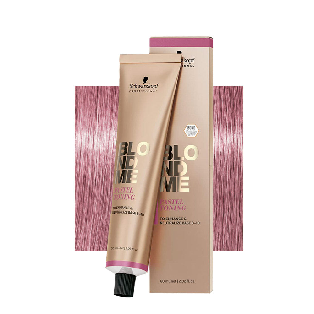 Schwarzkopf BlondMe Color Pastel Toning Lilac 60ml - crema neutralizzante