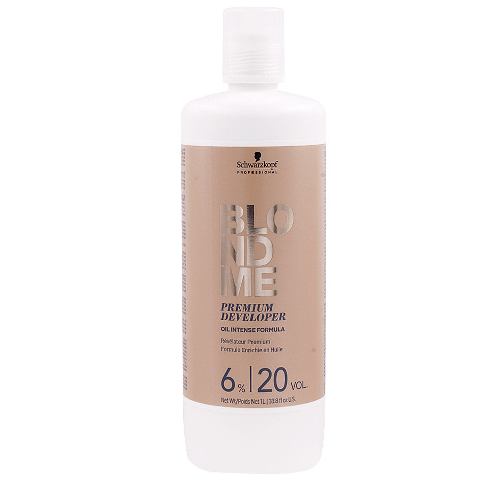 Schwarzkopf BlondMe Color Premium Developer 6% 1000ml - ossigeno