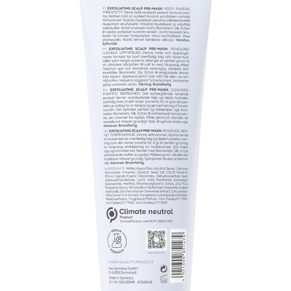 Kerasilk Exfoliating Scalp Pre-Wash 250ml - pre lavaggio esfoliante