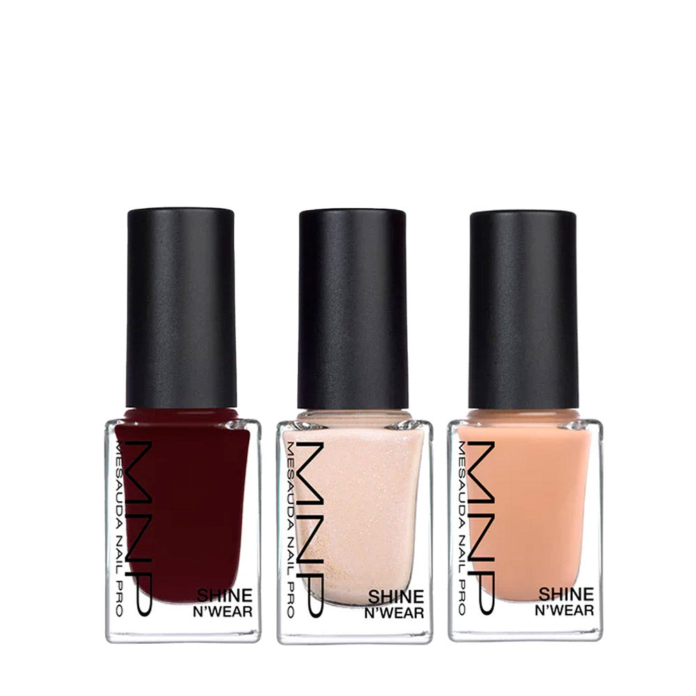 Mesauda MNP Shine N' Wear Get Cozy 3x10ml - cofanetto natalizio