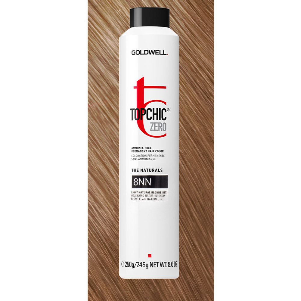 8NN Topchic Zero Light Natural Blonde Intense Can 250ml