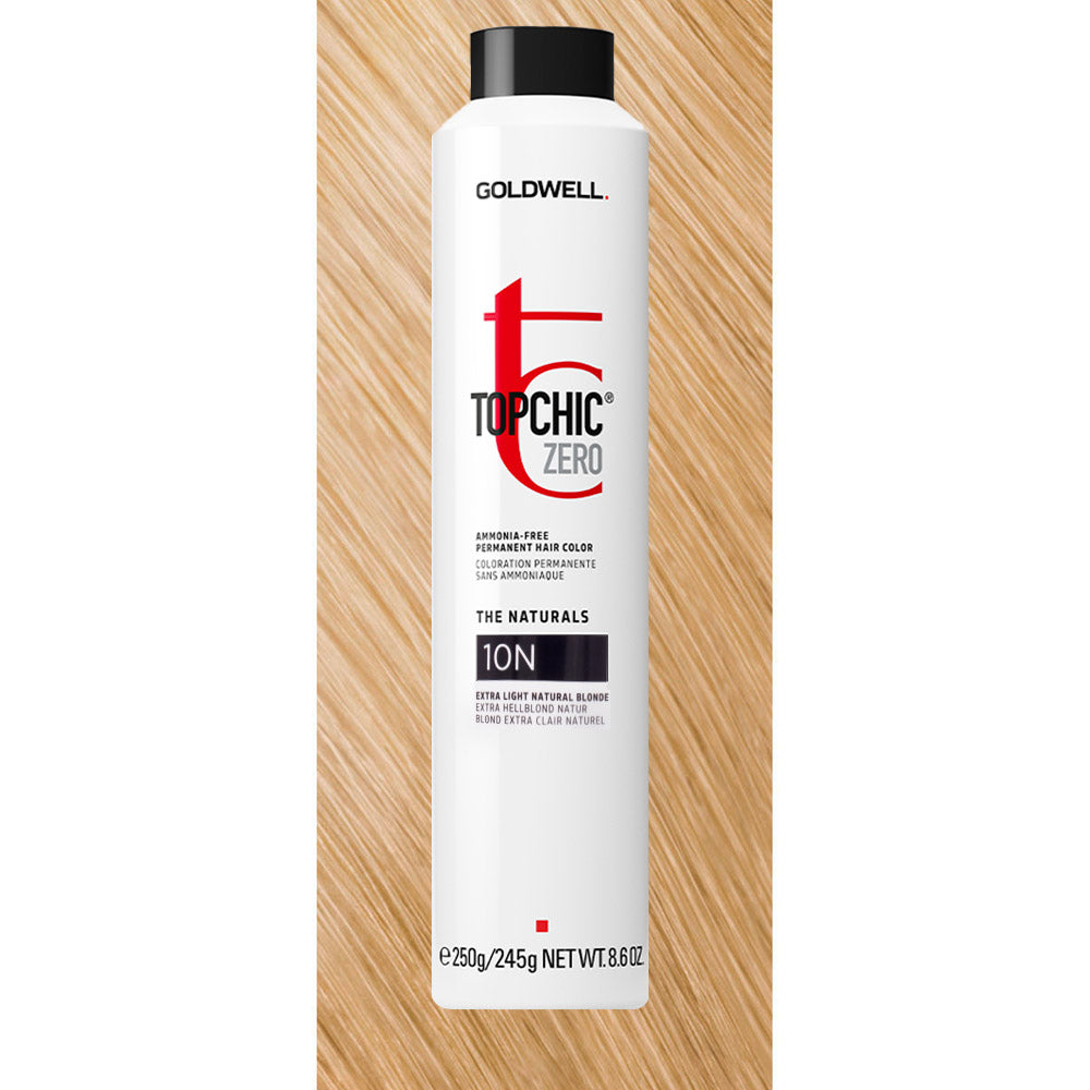 10N Topchic Zero Extra Light Natural Blonde Can 250ml