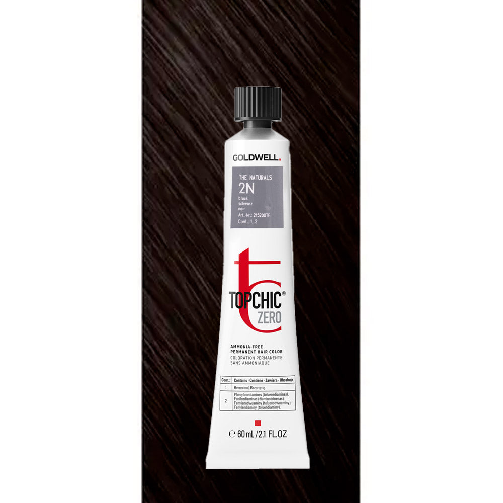 2N Topchic Zero The Naturals Black tb 60ml