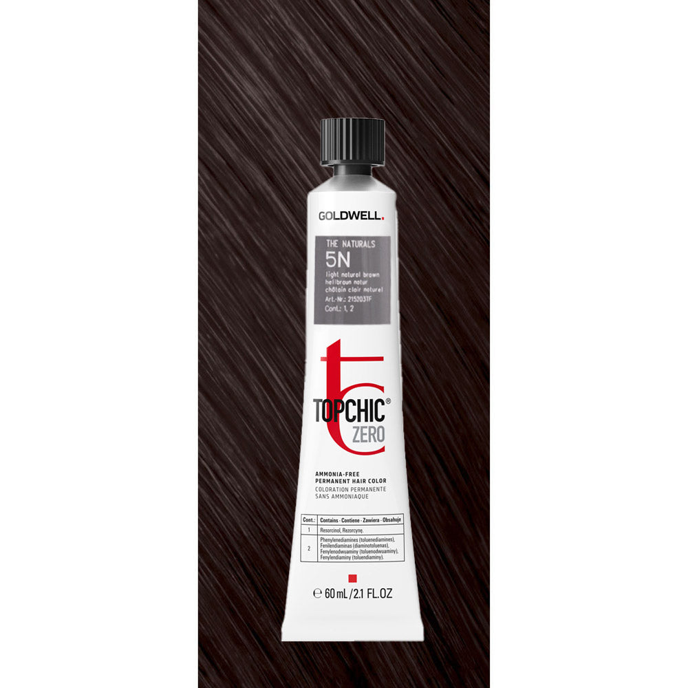 5N Topchic Zero The Naturals Light Natural Brown tb 60ml