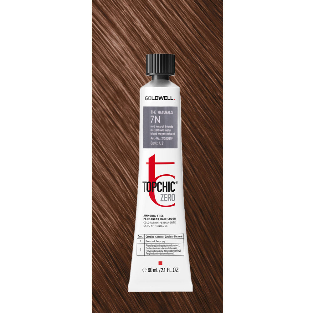 7N Topchic Zero The Naturals Mid natural Blonde tb 60ml