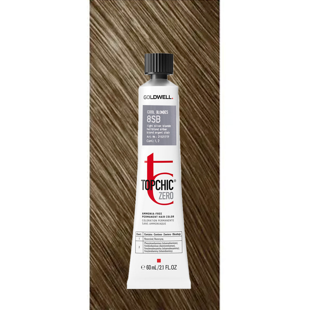 8SB Topchic Zero Cool Blondes Light Silver Blonde tb 60ml