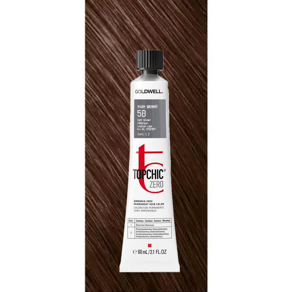 5B Topchic Zero Warm Bronws Light Brown tb 60ml