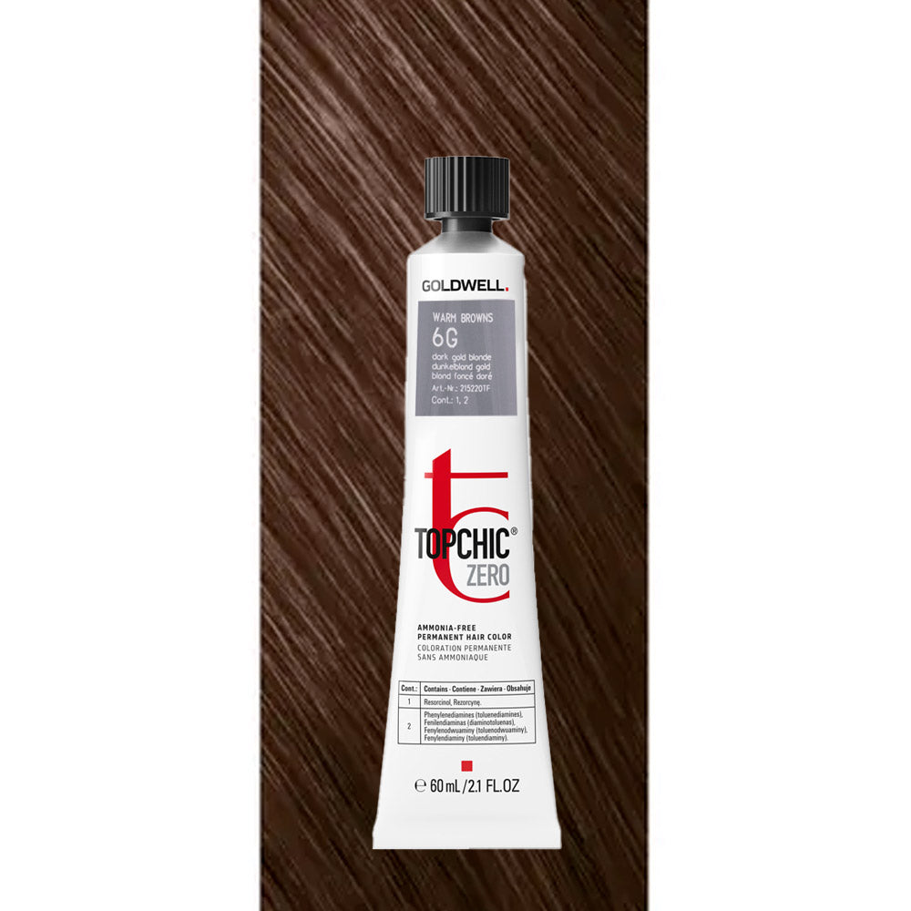 6G Topchic Zero Warm Browns Dark Gold Blonde tb 60ml