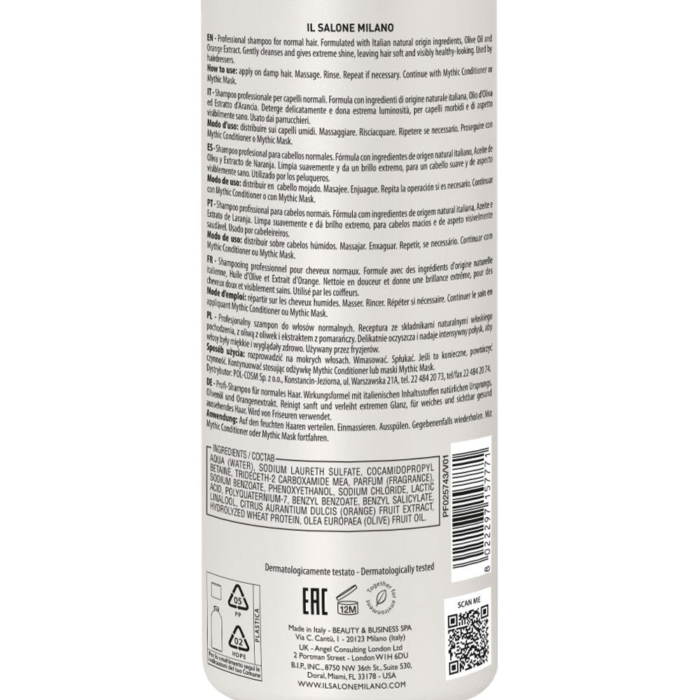 Il Salone Milano Mythic Shampoo 500ml - shampoo per capelli normali