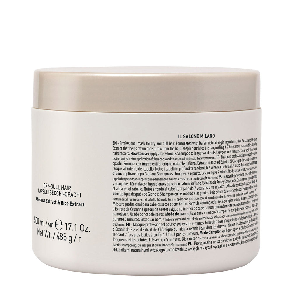 Il Salone Milano Glorious Mask 500ml - maschera per capelli secchi e spenti