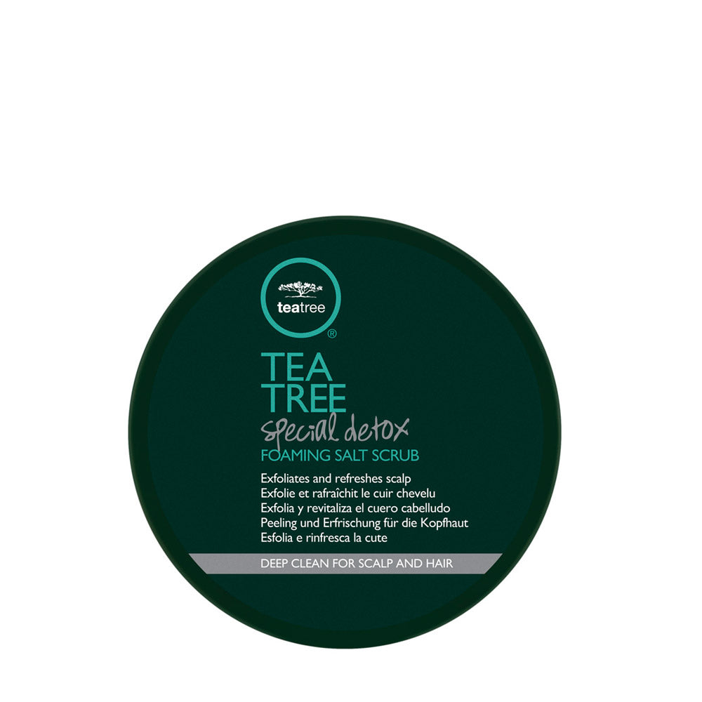 Tea Tree Special Detox Foaming Salt Scrub 184gr - scrub schiumogeno