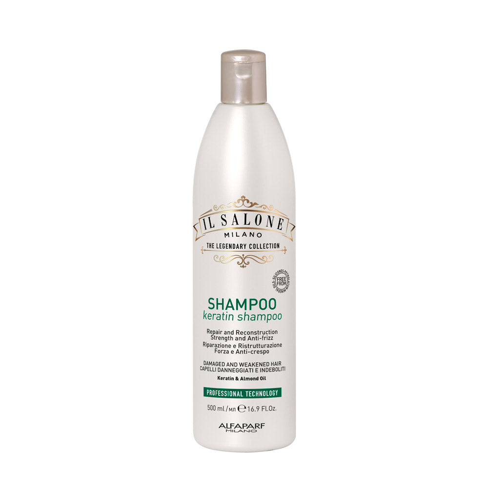 Il Salone Milano Keratin Shampoo 500ml - shampoo per capelli danneggiati