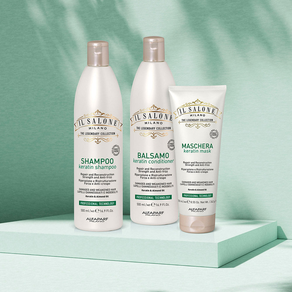Il Salone Milano Keratin Shampoo 500ml - shampoo per capelli danneggiati