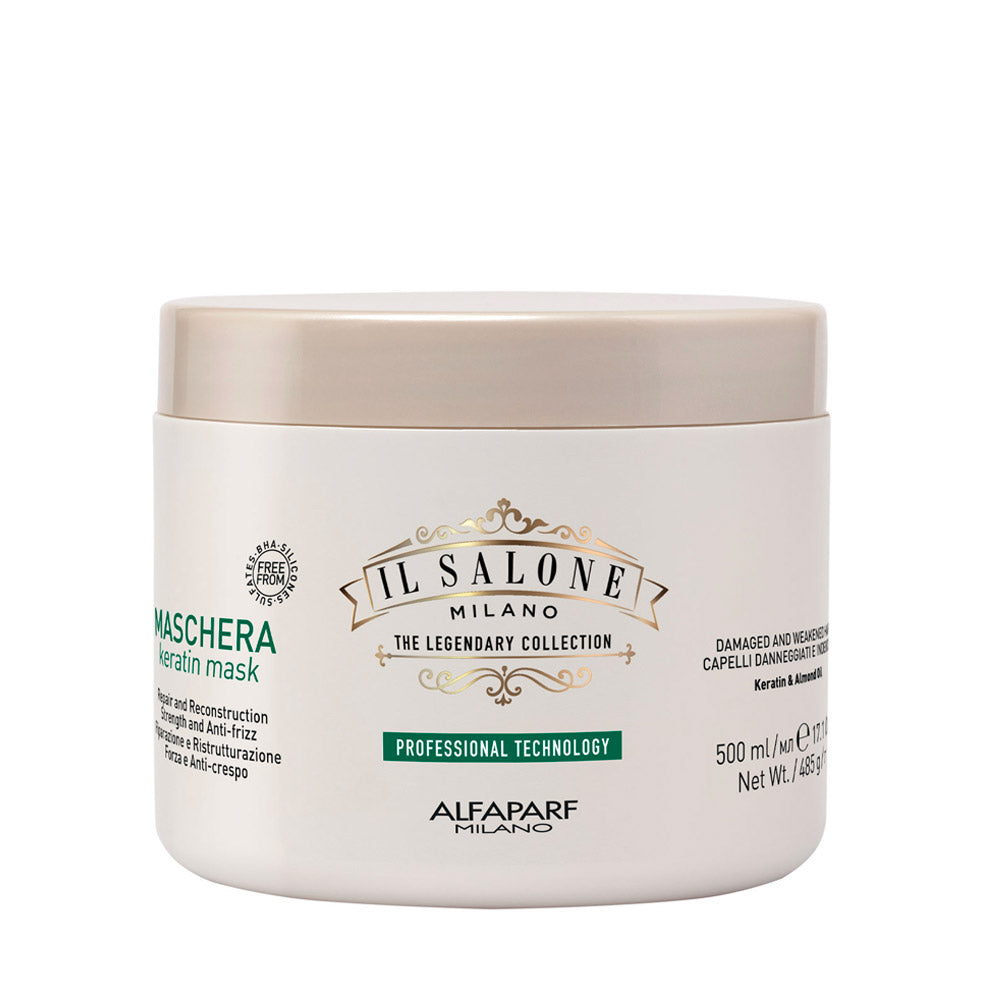 Il Salone Milano Keratin Mask 500ml - maschera per capelli danneggiati