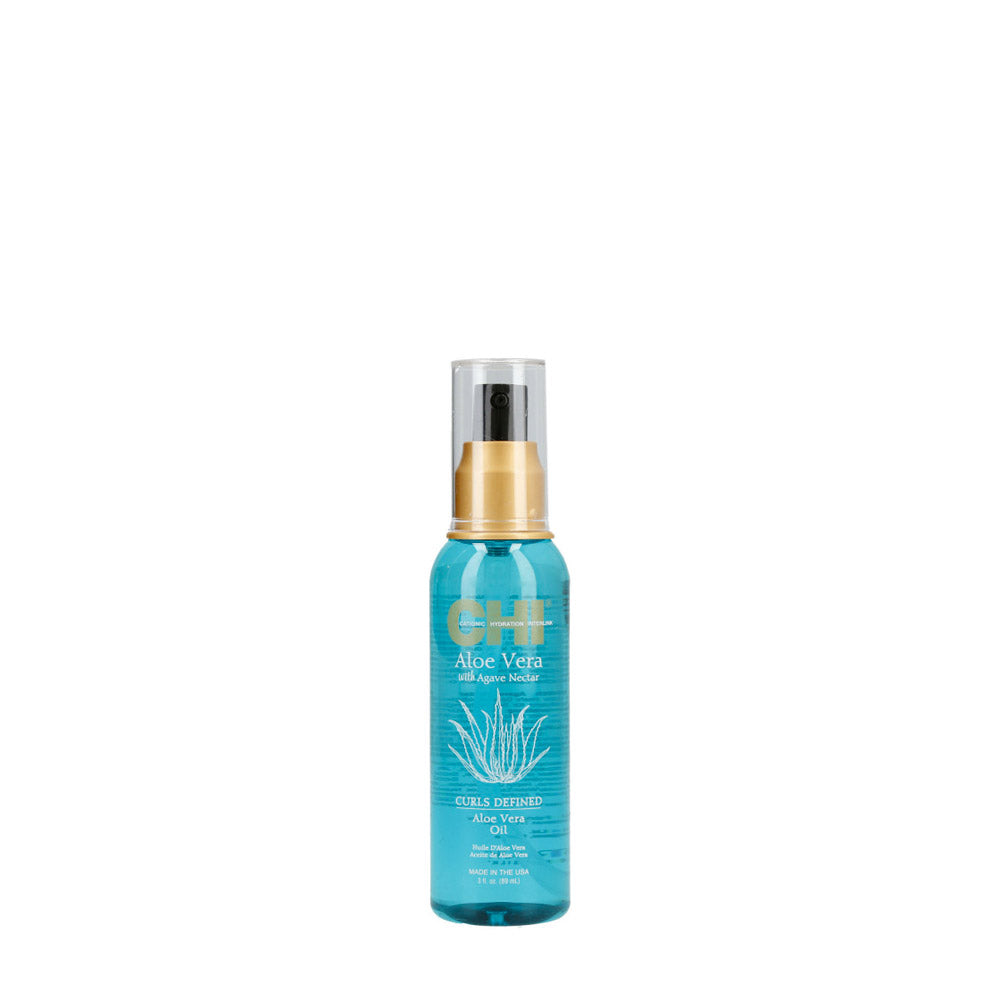 CHI Aloe Vera Oil 89ml - olio per capelli ricci