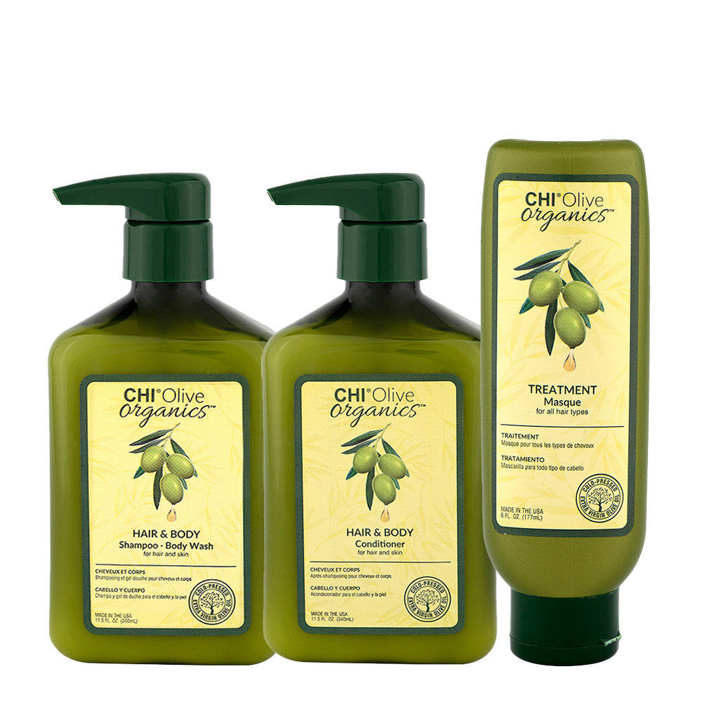 CHI Olive Organics Kit