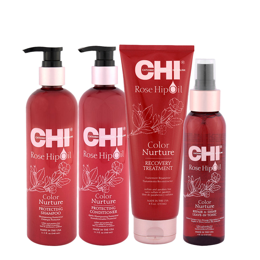 CHI Rose Hip Oil Protecting Kit