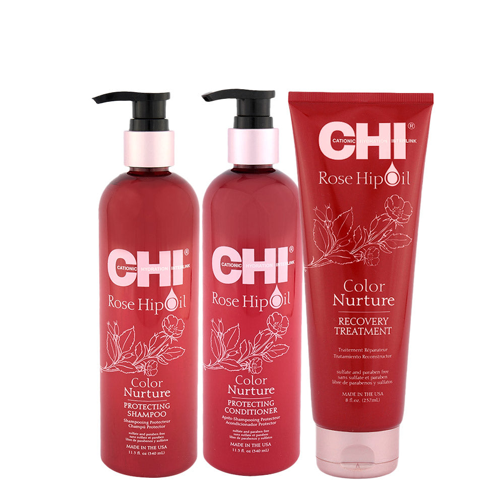 CHI Rose Hip Oil Protecting Kit