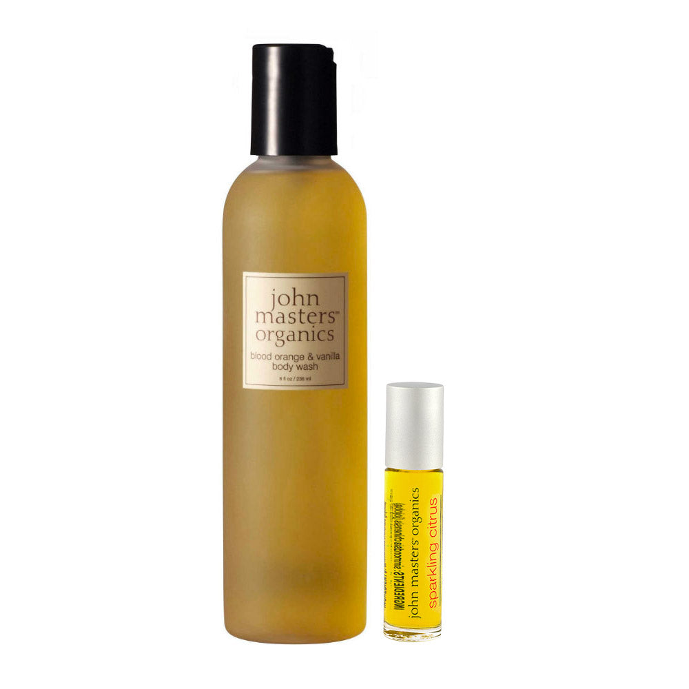 John Masters Organics Blood Orange & Vanilla Body Wash 236ml Fragrance 9ml