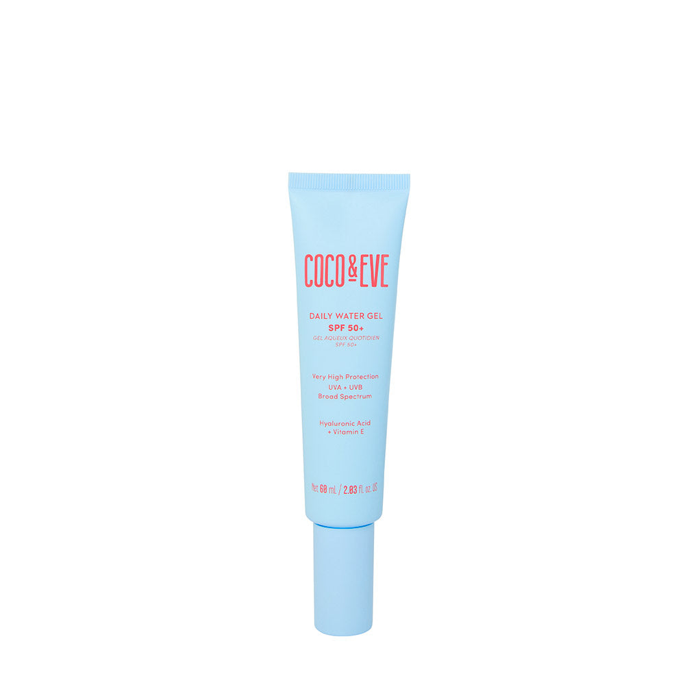 Coco & Eve Daily Watergel SPF50+ Sunscreen 60ml - protezione solare