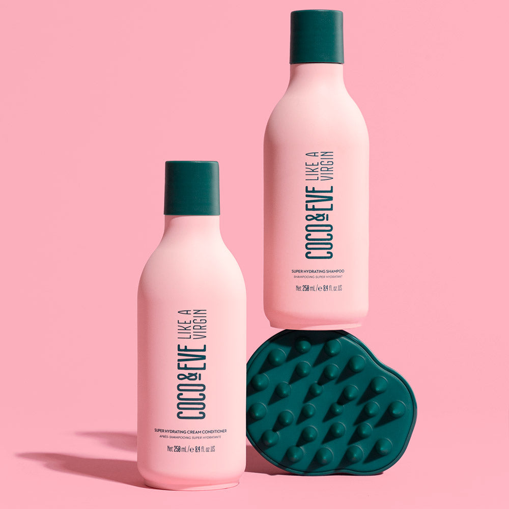 Coco & Eve Hair Shampoo Brush - spazzola per cute e capelli
