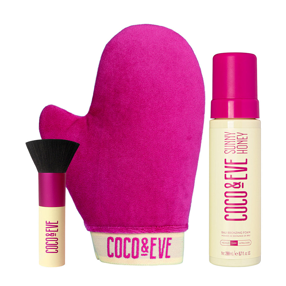 Coco & Eve Bali Bronzing Kit Dark - cofanetto