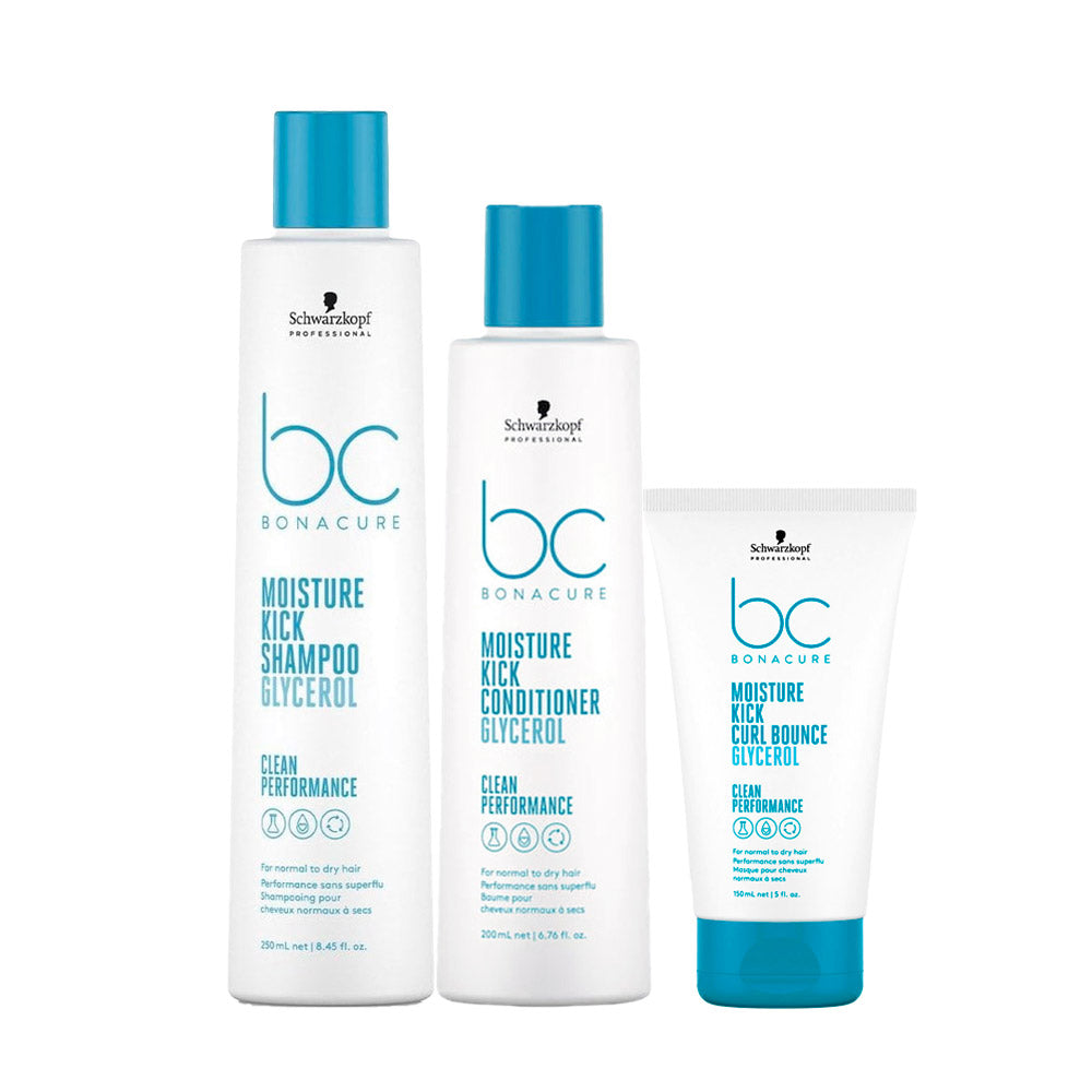 Schwarzkopf BC Bonacure Moisture Kick Glycerol Curl Kit