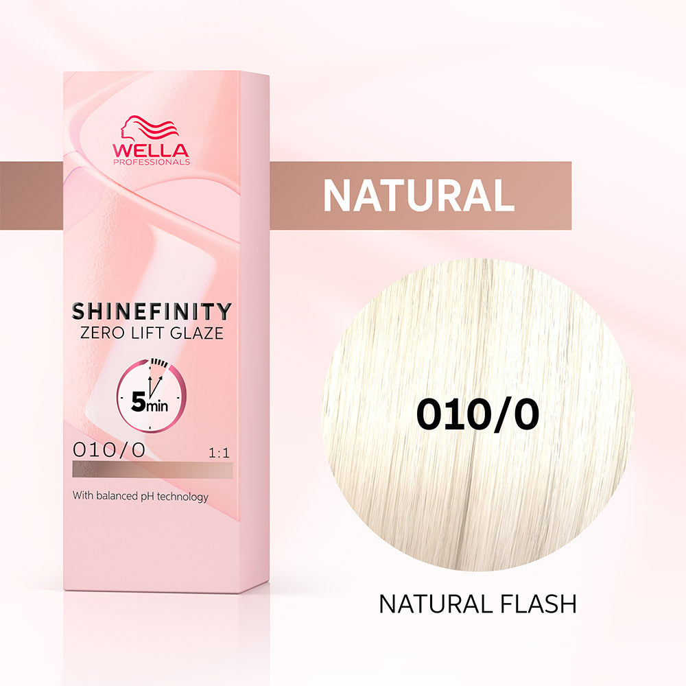 Wella Shinefinity Zero Lift Glaze Natural Flash 010/0 60ml