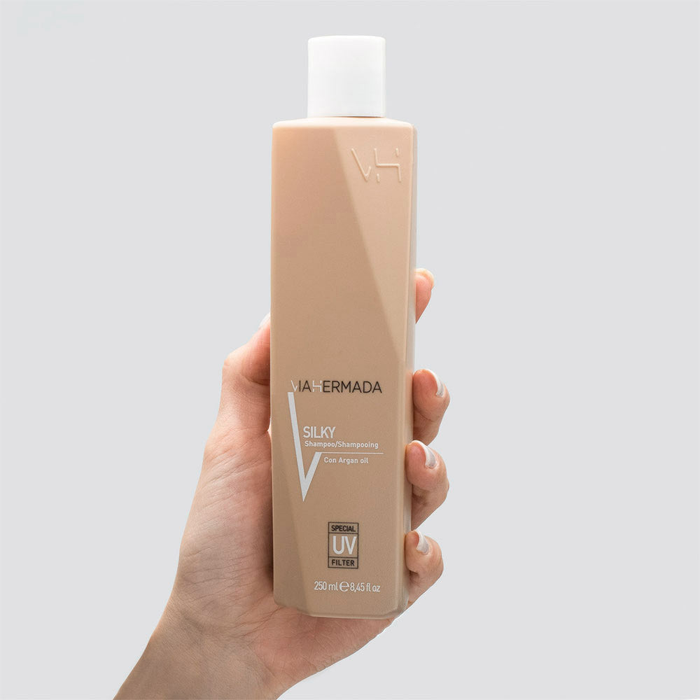 VIAHERMADA Silky Shampoo 250ml Mask 250ml + Cerchietto Bombato  in Omaggio