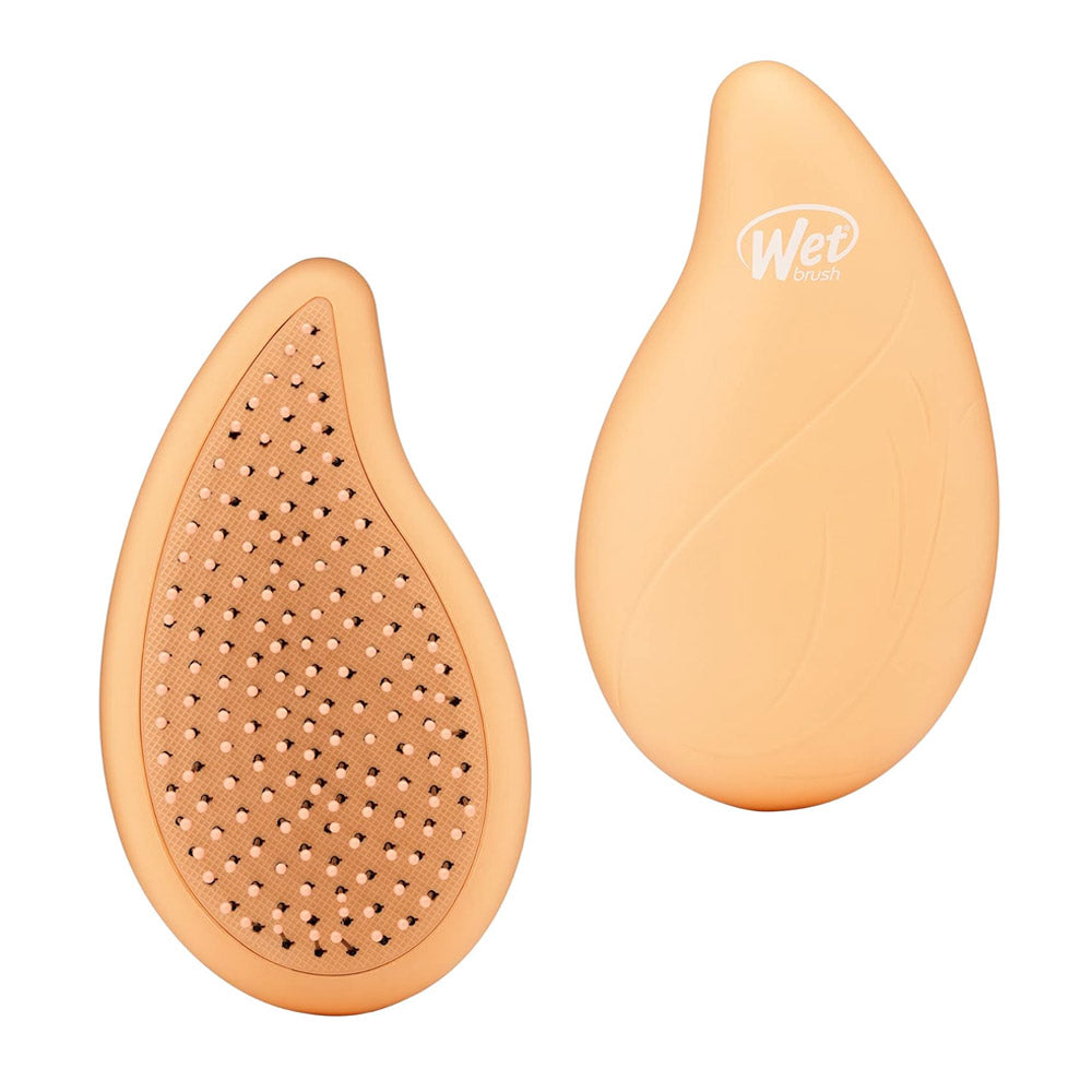 WetBrush Pro Go Green Palm Detangler Orange Coconut Oil