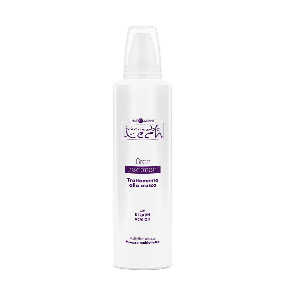 Hair Company Inimitable Tech Bran Treatment 250ml - trattamento alla crusca
