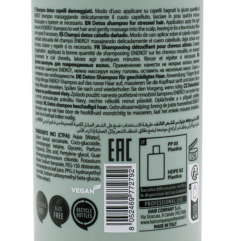Hair Company Crono Age  Energy Shampoo Detox 300ml - shampoo detox