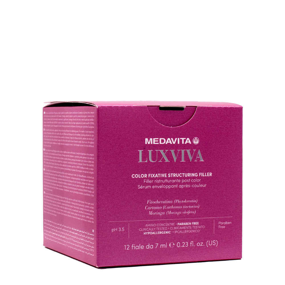Medavita  Luxviva Color Fixative Structuring Filler 12x7ml