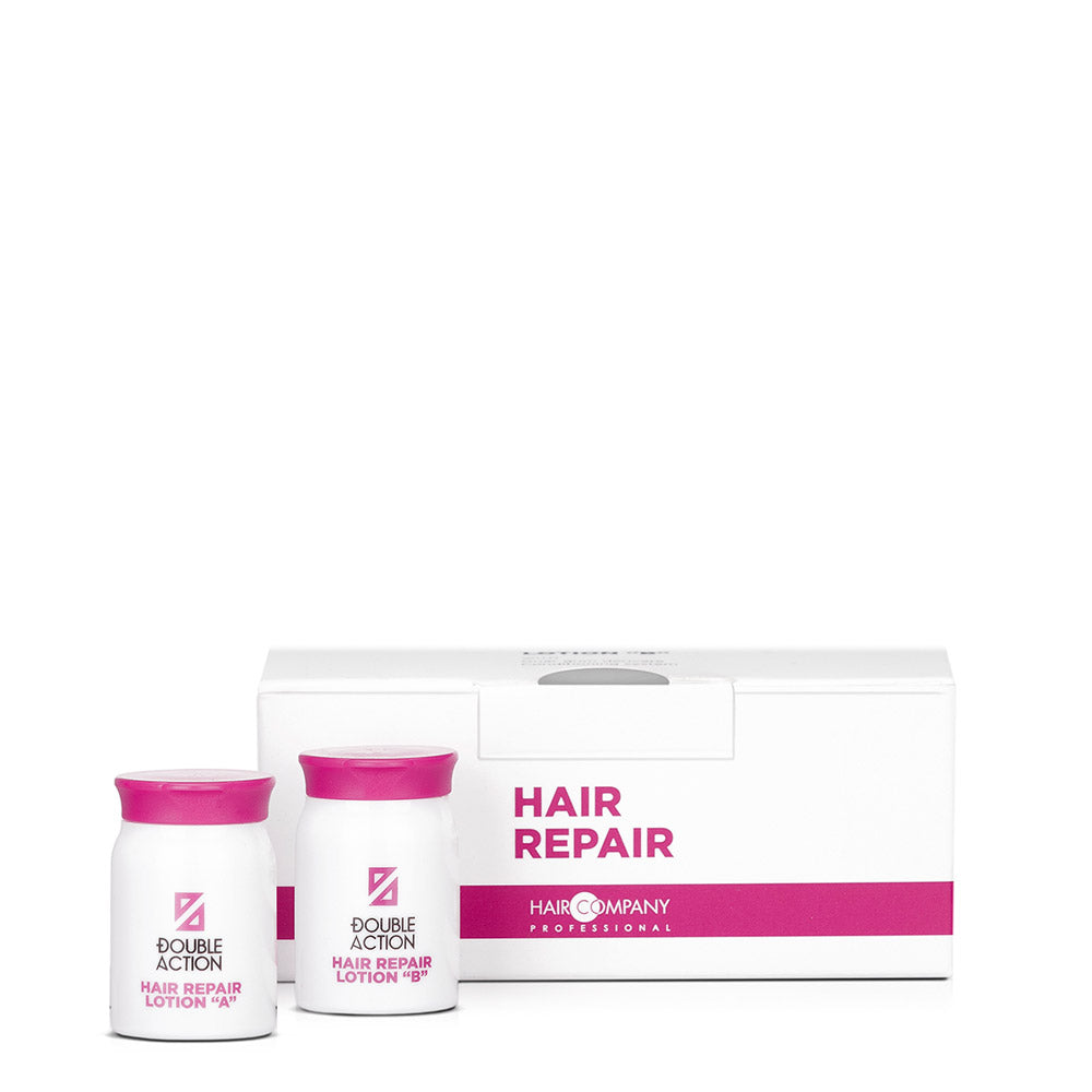 Hair Company Double Action Hair Repair Lotion A+B 10x10ml - lozioni riparatrici